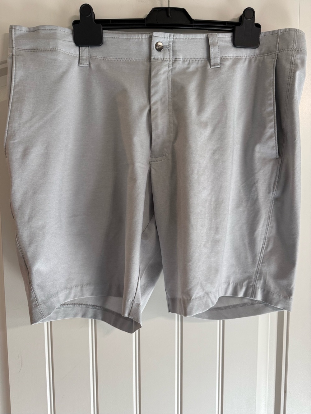 Men's Light Gray Calloway Classic Performance Shorts 38